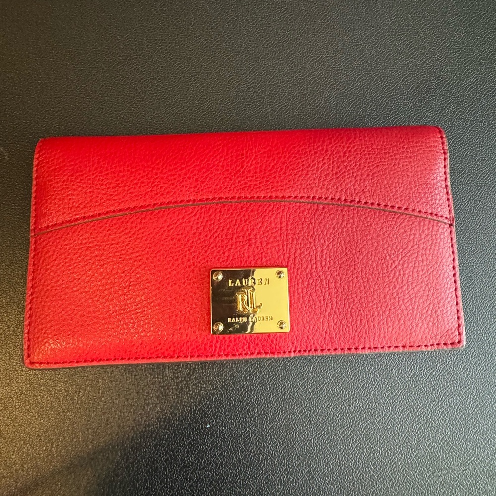 Lauren Ralph Lauren Red Wallet